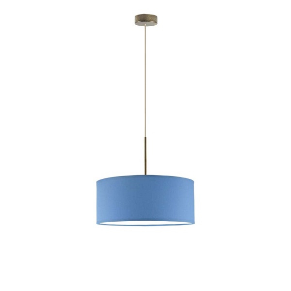 Lampa wisząca do pokoju dziecięcego fi - 40 cm - kolor niebieski  Lysne
