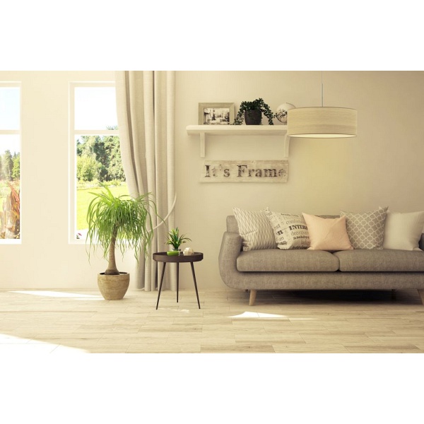 Żyrandol do sypialni SINTRA ECO fi - 60 cm - kolor dąb bielony  Lysne