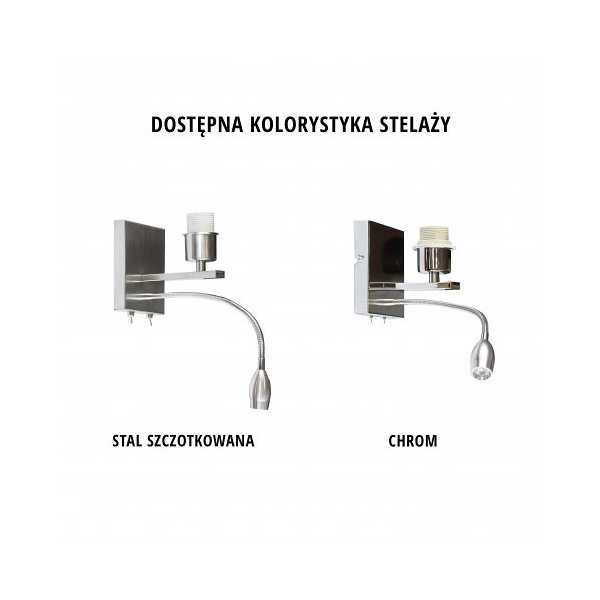 Kinkiet z włącznikiem SENEGAL  Lysne