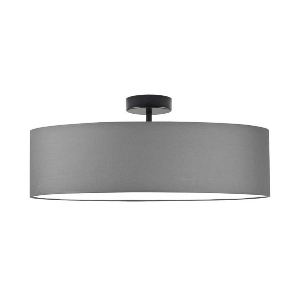 Żyrandol do pokoju WENECJA fi - 60 cm - kolor szary  Lysne