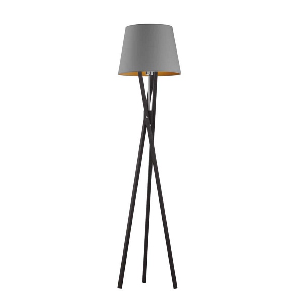 Lampa stojąca do salonu ANDORA GOLD  Lysne
