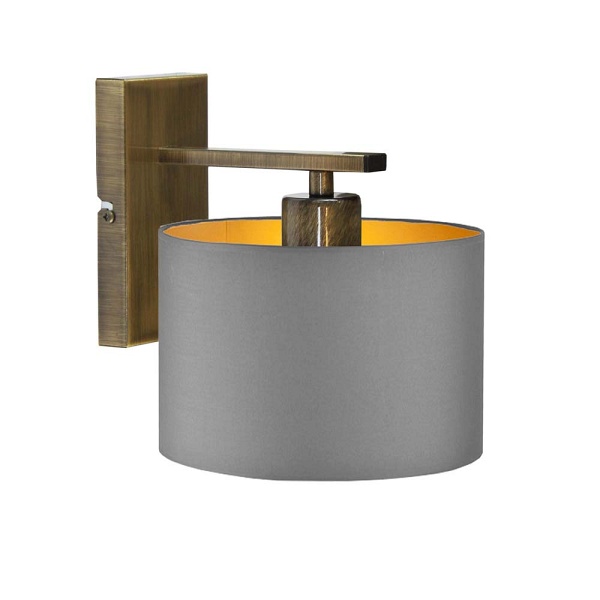 Kinkiet na ścianę do biura SPLIT GOLD  Lysne