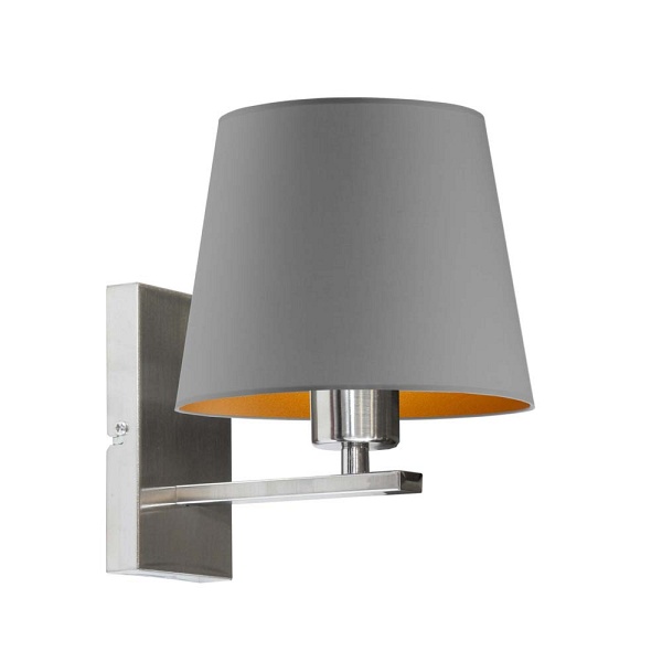 Nowoczesna oprawa ścienna do sypialni HVAR GOLD  Lysne