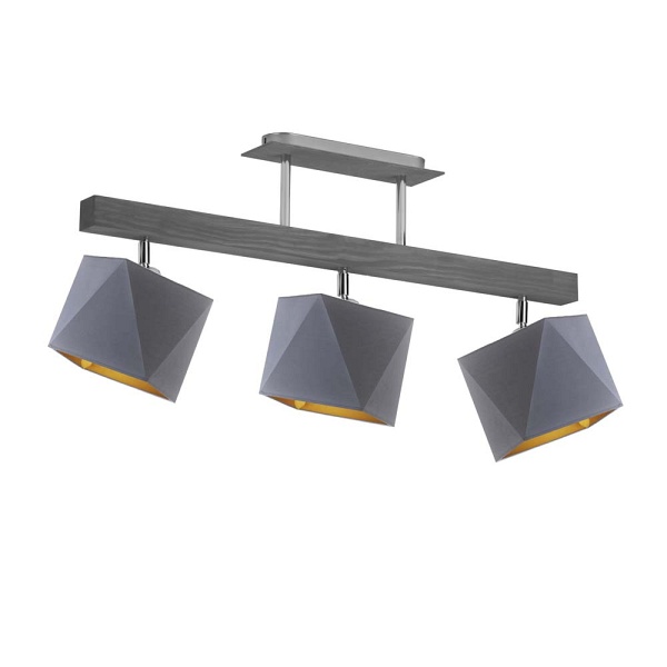 Plafon Nowoczesny  sufitowy MIRAMAR GOLD  Lysne