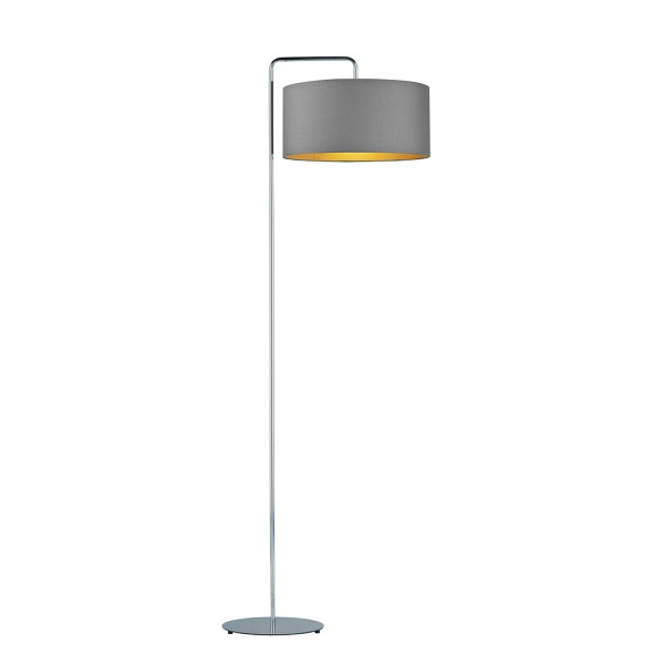 Lampa Designerska  podłogowa do sypialni BOLIVIA GOLD  Lysne