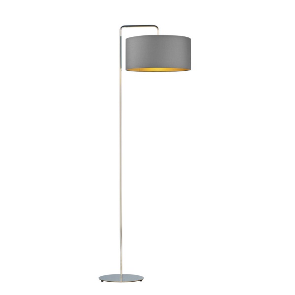 Lampa Designerska  podłogowa do sypialni BOLIVIA GOLD  Lysne