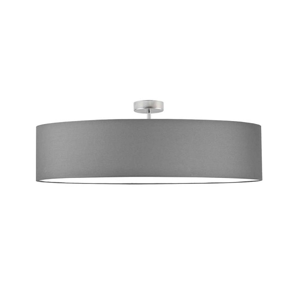 Żyrandol GRENADA  fi - 80 cm - kolor szary stalowy  Lysne