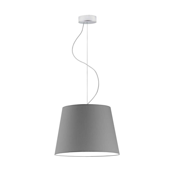 Lampa sufitowa do sypialni TUNIS - kolor szary  Lysne