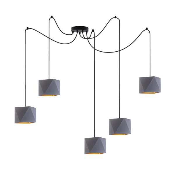 Lampa wisząca z regulacją KANO D5 GOLD  Lysne