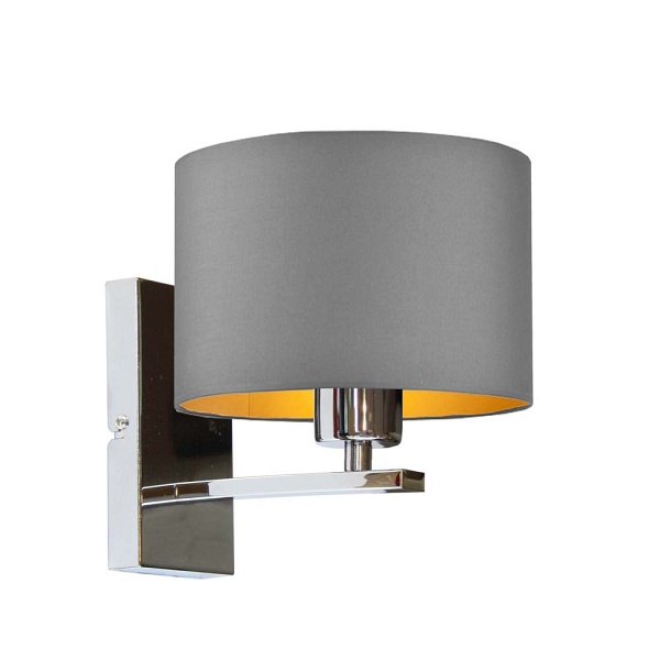 Kinkiet ścienny salonowy ELVORA GOLD  Lysne