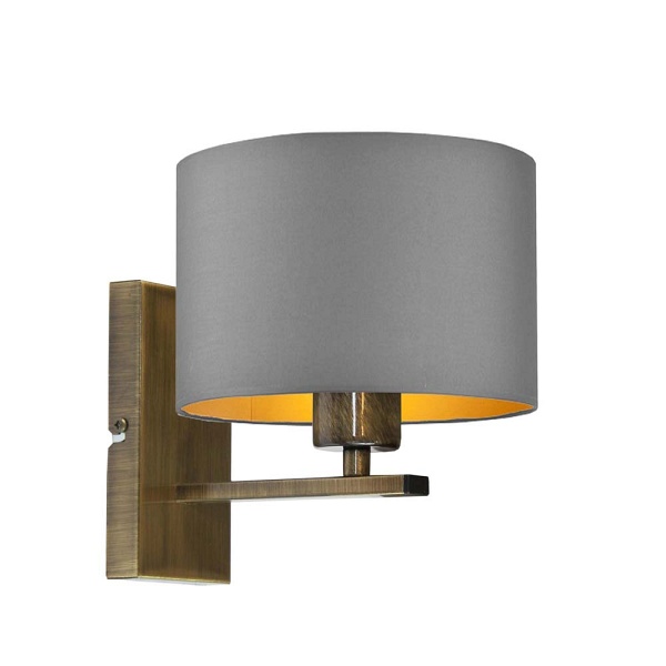 Oprawa ścienna do salonu ELVORA GOLD  Lysne