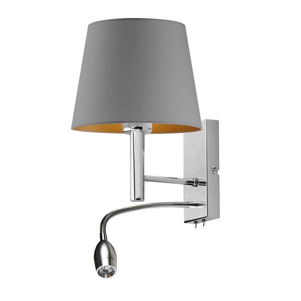 Kinkiet na ścianę do biura AUSTIN GOLD  Lysne