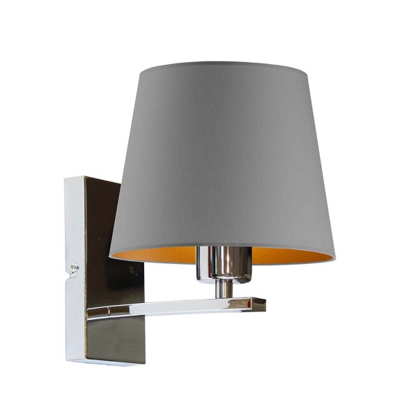 Nowoczesna oprawa ścienna do sypialni HVAR GOLD  Lysne