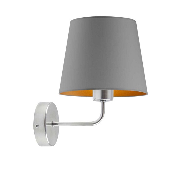 Nowoczesna oprawa ścienna do sypialni RIMINI GOLD  Lysne