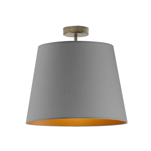 Plafoniera do sypialni KAIR GOLD  Lysne