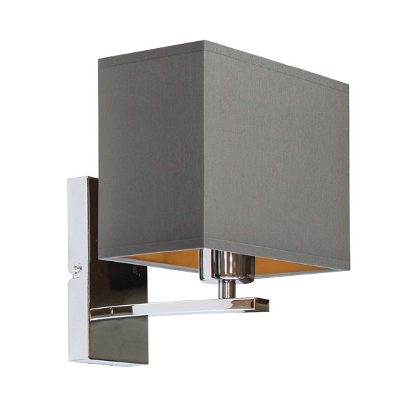 Nowoczesna oprawa ścienna do sypialni MALAGA GOLD  Lysne