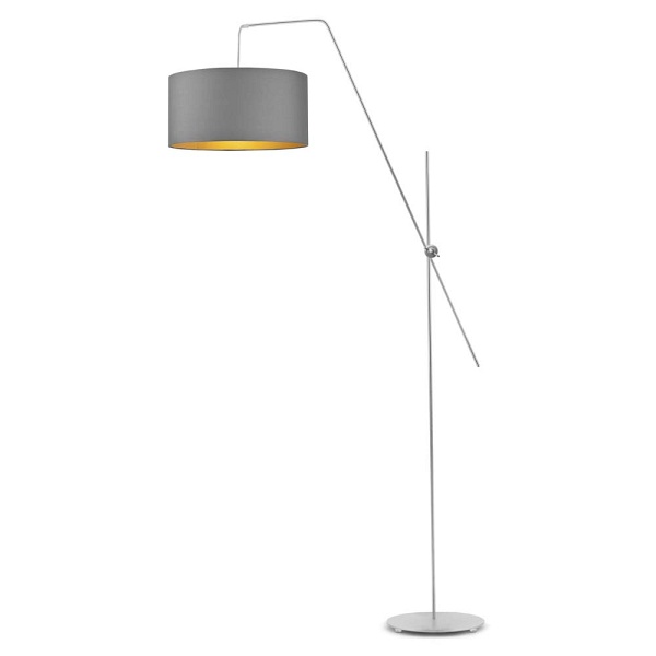 Lampa podłogowa z regulacją wysokości BILBAO GOLD  Lysne