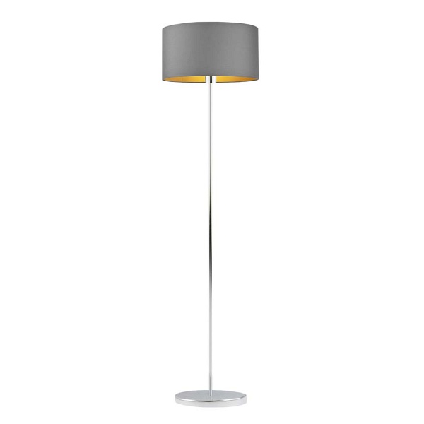Lampa podłogowa do salonu WERONA GOLD  Lysne