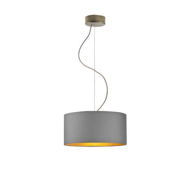 Żyrandol do salonu HAJFA GOLD fi - 30 cm  Lysne