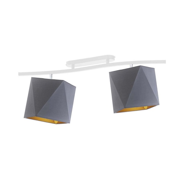 Plafoniera sufitowa CORONA GOLD  Lysne