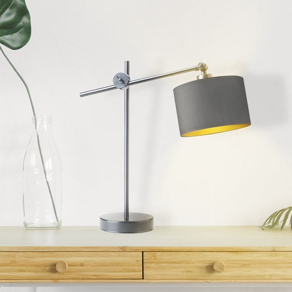 Lampka Nowoczesna  z regulacją wysokości MALI GOLD  Lysne