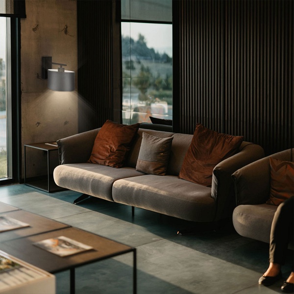 Kinkiet Nowoczesny  BRAGE VELUR  Lysne