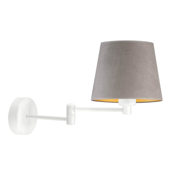 Lampka Regulowana  do czytania LUGO VELUR  Lysne