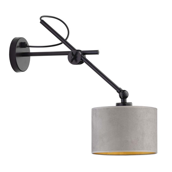 Designerskie oświetlenie do sypialni TIRANA GOLD  Lysne