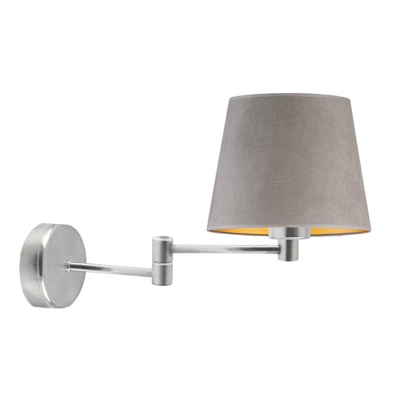 Lampka Regulowana  do czytania LUGO VELUR  Lysne