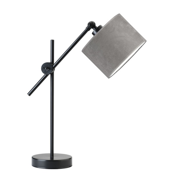 Lampka Nowoczesna  nocna MALI VELUR  Lysne