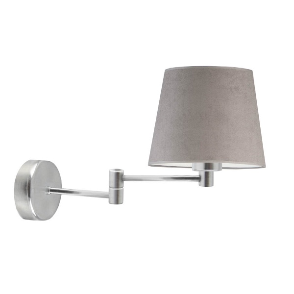 Lampka Regulowana  do czytania LUGO VELUR  Lysne