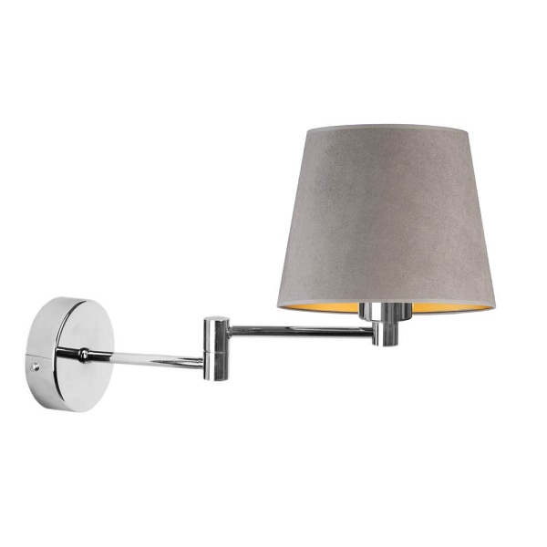 Lampka Stylowa  ścienna nad łóżko SENEGAL VELUR  Lysne