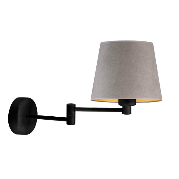 Lampka Regulowana  do czytania LUGO VELUR  Lysne