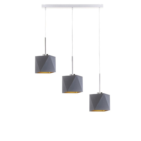 Lampa wisząca nad wyspę kuchenną MICHIGAN GOLD  Lysne