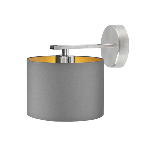 Kinkiet do sypialni nad łóżko LUANDA GOLD  Lysne