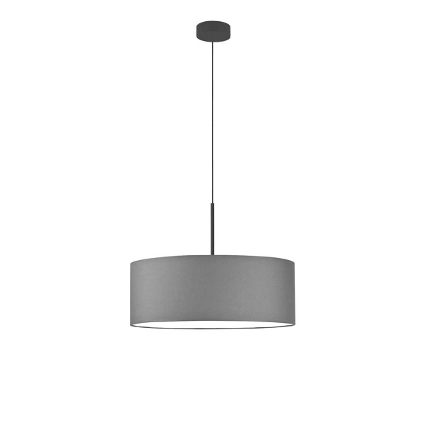 Lampa Nowoczesna  wisząca SINTRA fi - 50 cm - kolor szary stalowy  Lysne