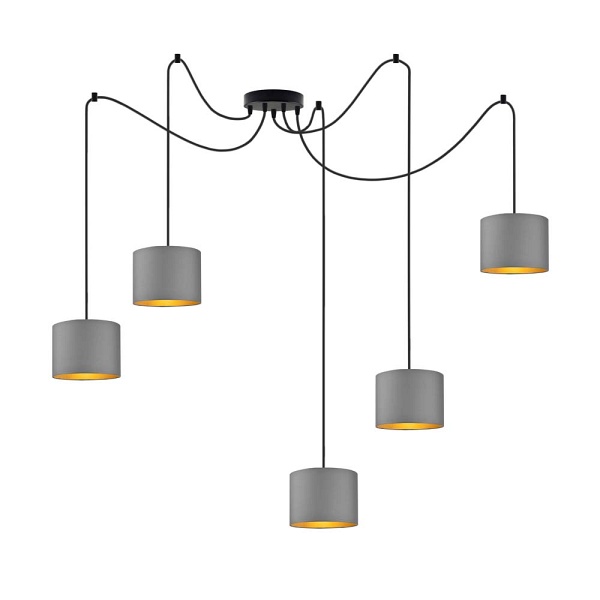 Lampa wisząca z regulacją WAIKIKI W5 GOLD  Lysne