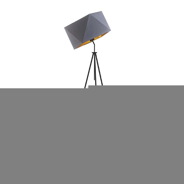 Lampa Nowoczesna  do salonu z włącznikiem nożnym OSAKA GOLD  Lysne