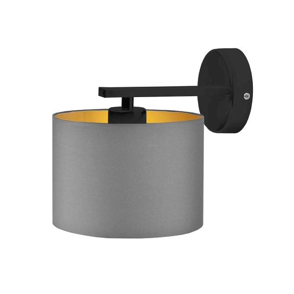 Kinkiet Nowoczesny  do sypialni LUANDA GOLD  Lysne