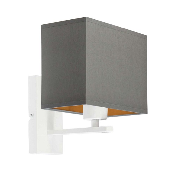 Nowoczesna oprawa ścienna do sypialni MALAGA GOLD  Lysne