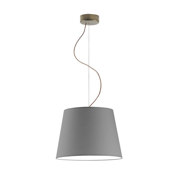 Lampa sufitowa do sypialni TUNIS - kolor szary  Lysne