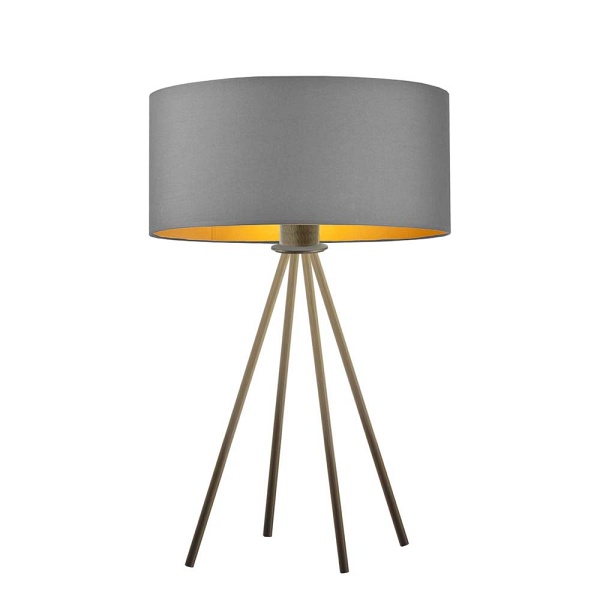 Lampka Nowoczesna  nocna SIERRA GOLD  Lysne