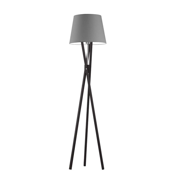 Oświetlenie podłogowe ANDORA  Czarny/Mahon   Lysne