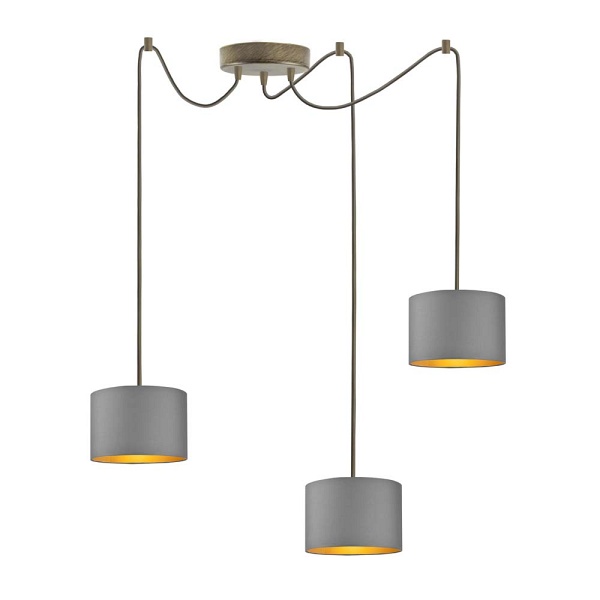 Żyrandol Nowoczesny żyrandol pająk WAIKIKI W3 GOLD  Lysne