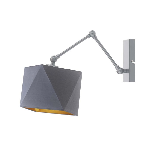 Lampa ścienna do sypialni AMARILLO GOLD  Lysne