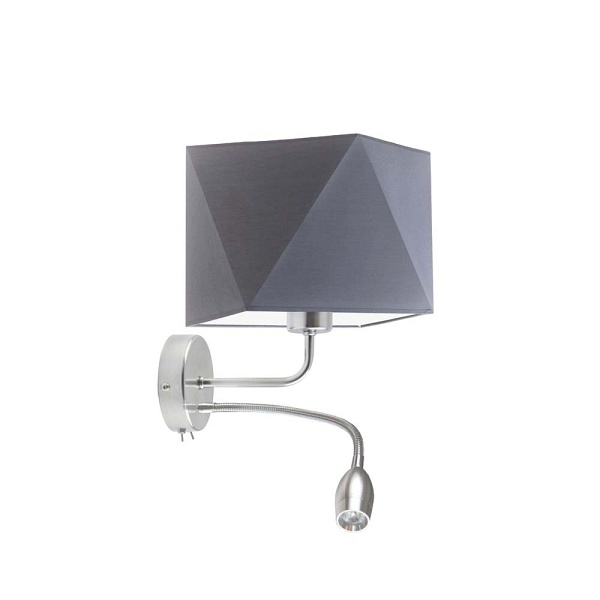 Kinkiet ścienny z regulowanym ramieniem LED KENT  Lysne