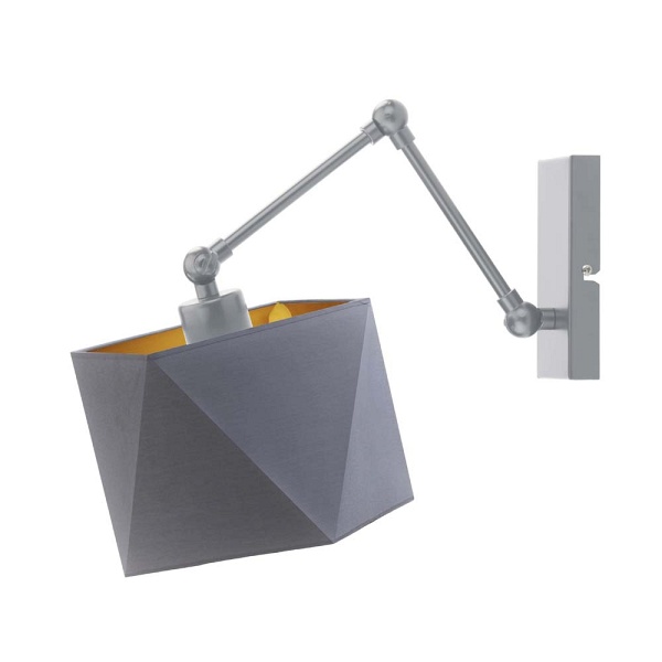 Lampa ścienna do sypialni AMARILLO GOLD  Lysne