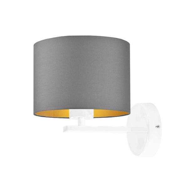 Nowoczesna oprawa ścienna do sypialni MEDELIN GOLD  Lysne