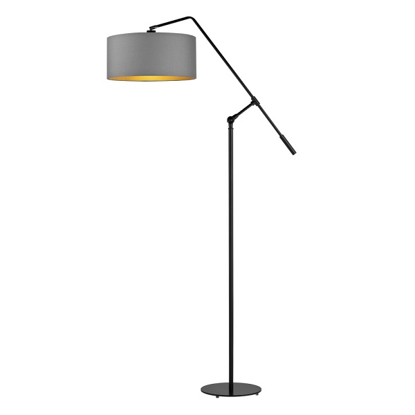 Lampa stojąca łukowa LIBERIA GOLD  Lysne