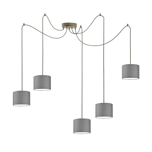 Lampa wisząca nad stół VIZELA T5  GOLD  Lysne